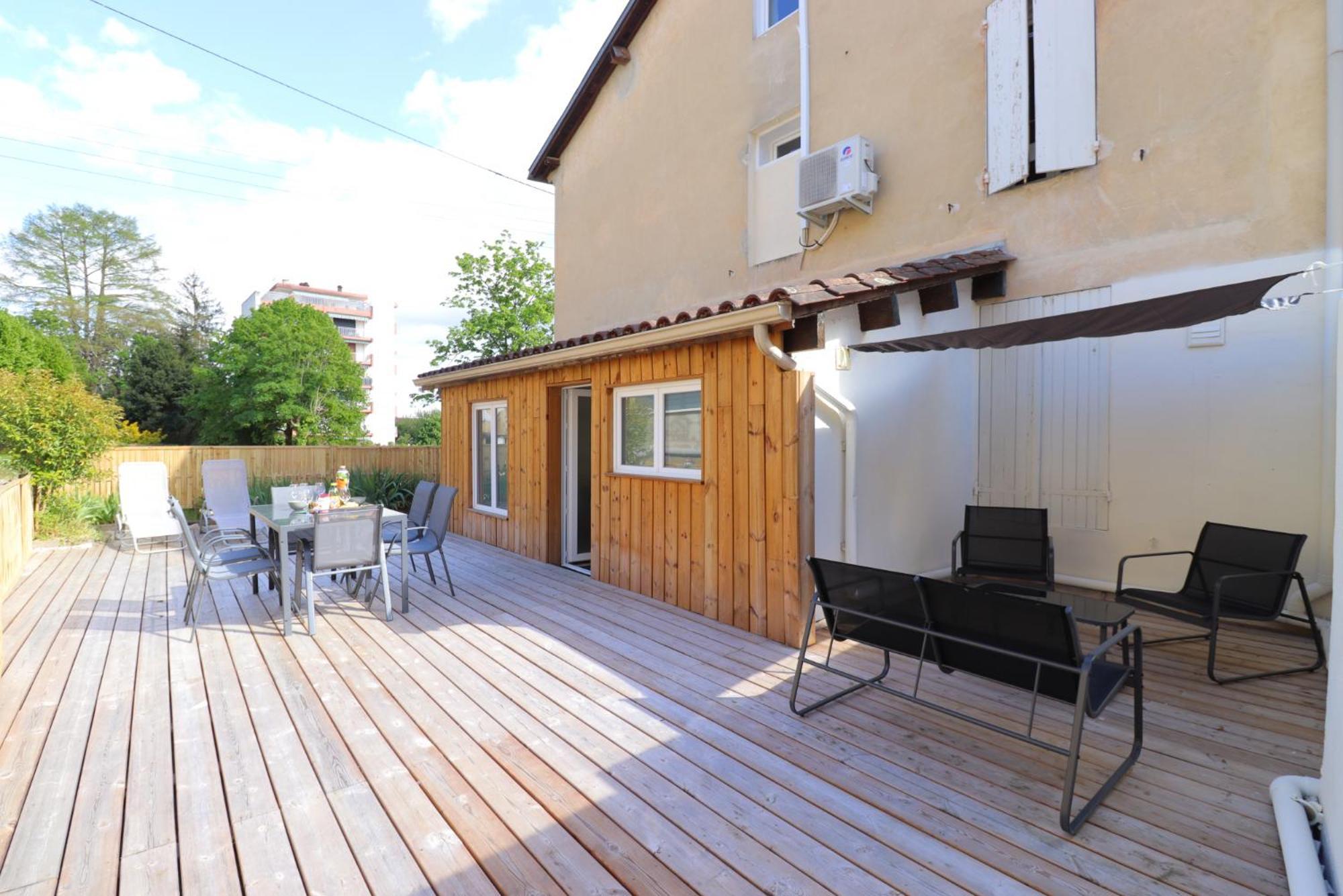 Le Terrazza - T3 Hyper-Centre Avec Terrasse Privative Apartamento Bergerac Quarto foto